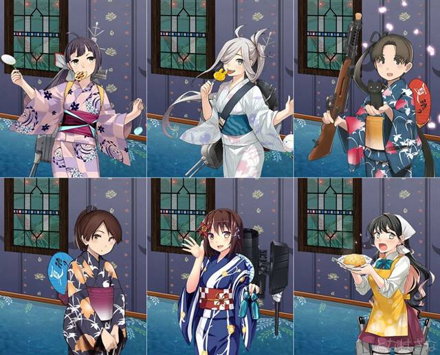 艦これ2017年7月31日アップデート 浴衣mode＆炒飯mode2