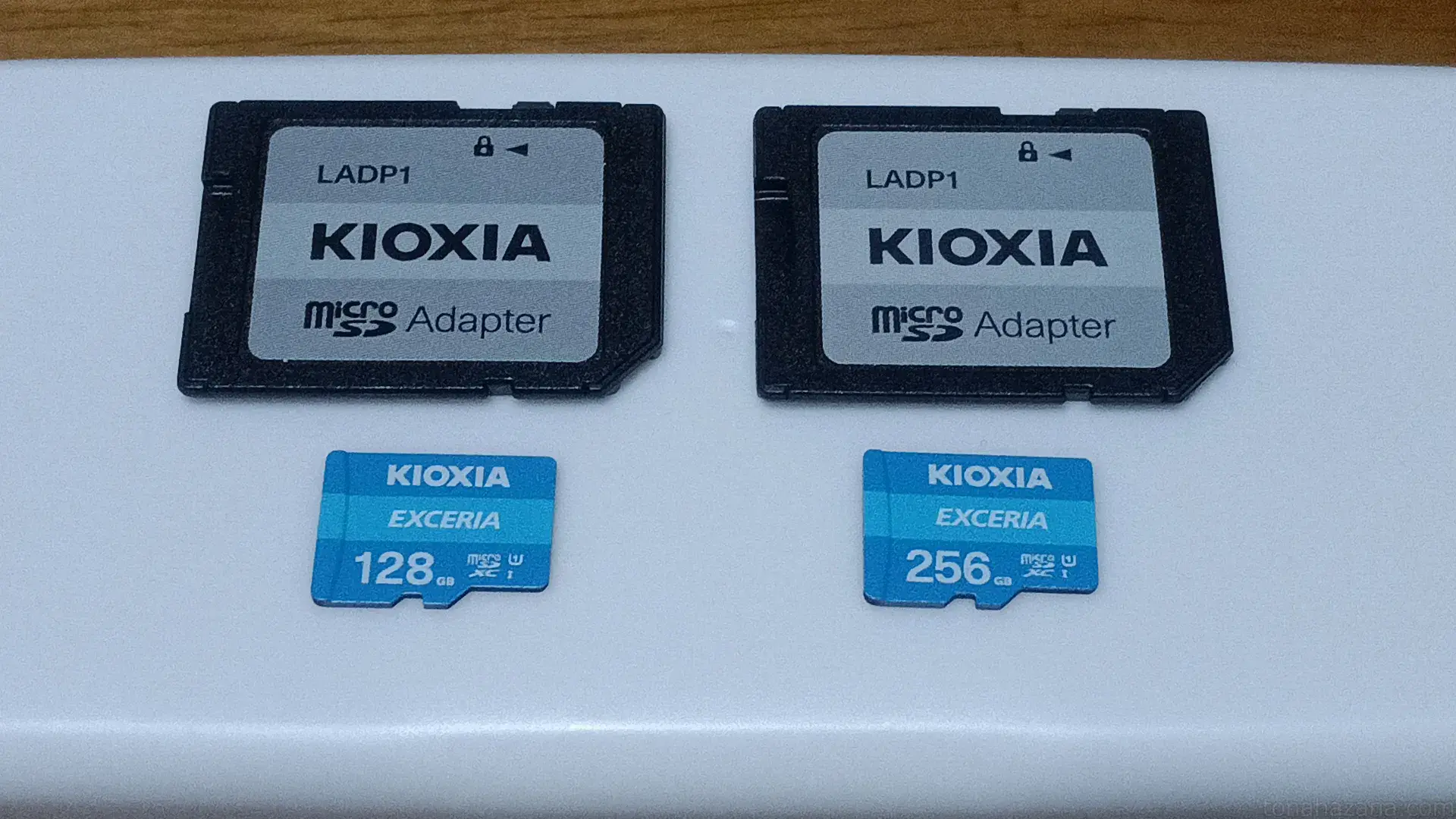 KIOXIA EXCERIA microsdカードの128gbと256gb