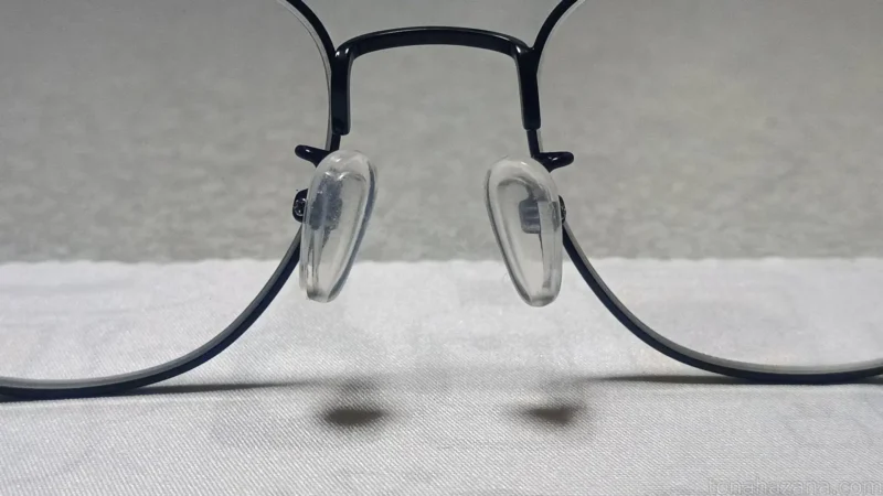 クリングスに取り付けたシリコン製の鼻パッド