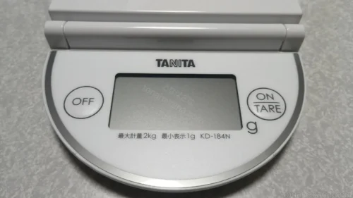 KD-184Nの液晶画面